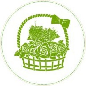 Корзина с фруктами и цветами - красивый подарок Кувандык
